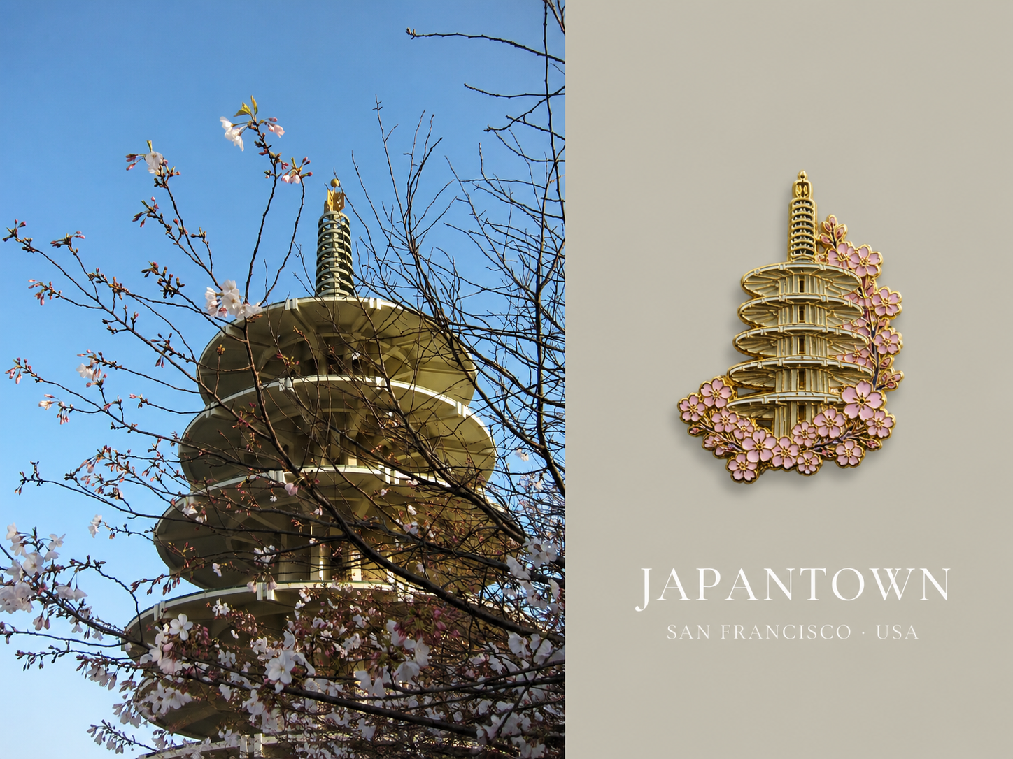 日本城 collectible travel poster